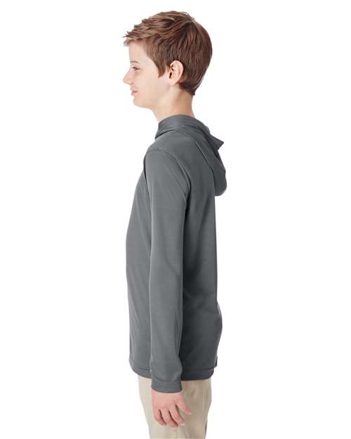 Team 365 Youth Zone Performance Hooded T-Shirt TT41Y