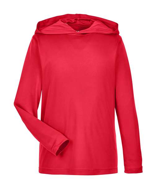 Team 365 Youth Zone Performance Hooded T-Shirt TT41Y