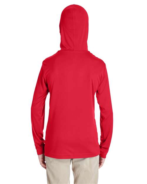 Team 365 Youth Zone Performance Hooded T-Shirt TT41Y