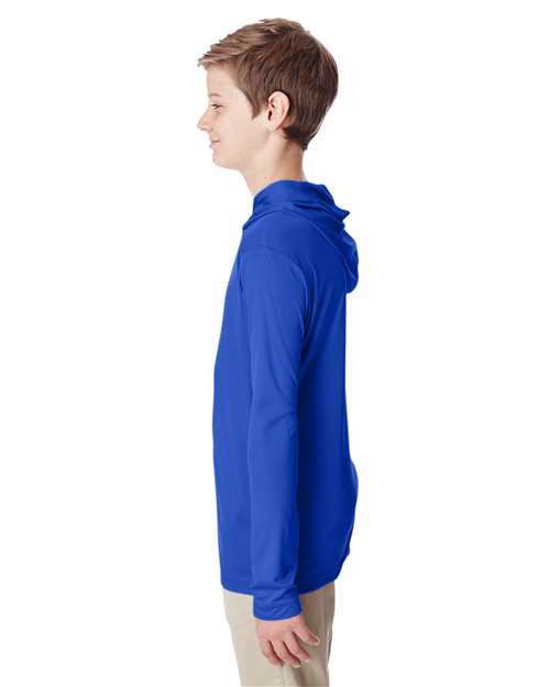 Team 365 Youth Zone Performance Hooded T-Shirt TT41Y