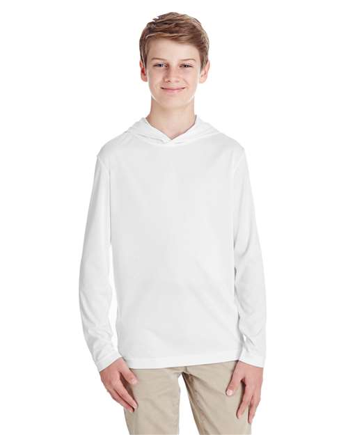 Team 365 Youth Zone Performance Hooded T-Shirt TT41Y