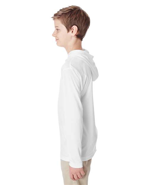 Team 365 Youth Zone Performance Hooded T-Shirt TT41Y