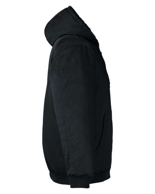 Harriton Tall ClimaBloc® Heavyweight Hooded Full-Zip Jacket M722T