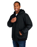 Harriton Tall ClimaBloc® Heavyweight Hooded Full-Zip Jacket M722T
