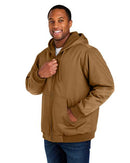 Harriton Tall ClimaBloc® Heavyweight Hooded Full-Zip Jacket M722T
