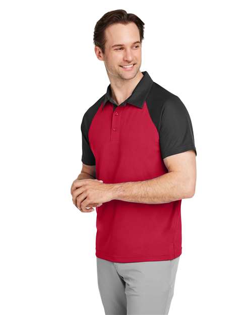 Team 365 Command Snag-Protection Colorblock Polo TT21C