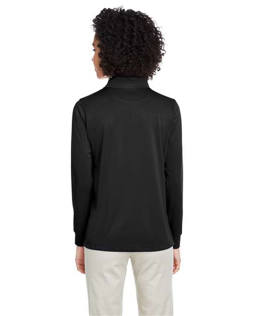 Harriton Women's Advantage Snag Protection Plus IL Long Sleeve Polo M348LW