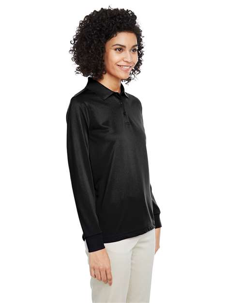 Harriton Women's Advantage Snag Protection Plus IL Long Sleeve Polo M348LW