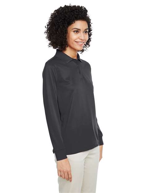 Harriton Women's Advantage Snag Protection Plus IL Long Sleeve Polo M348LW