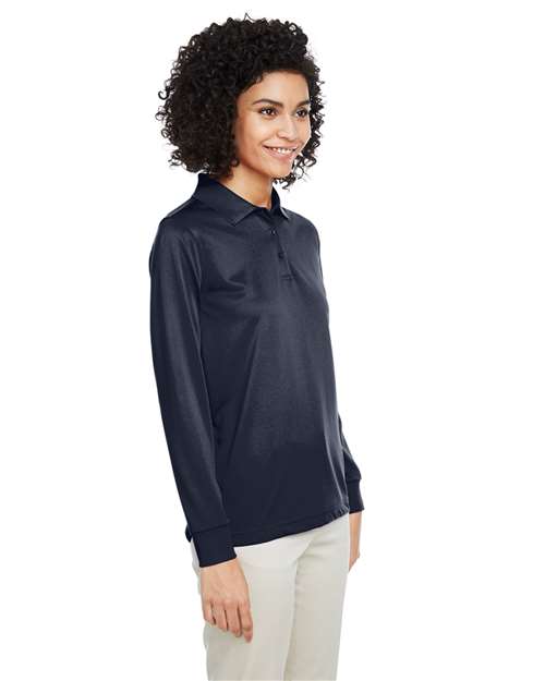 Harriton Women's Advantage Snag Protection Plus IL Long Sleeve Polo M348LW