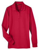 Harriton Women's Advantage Snag Protection Plus IL Long Sleeve Polo M348LW