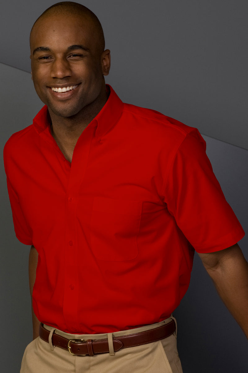 Edwards Lightweight Poplin Short Sleeve Mens Shirt [