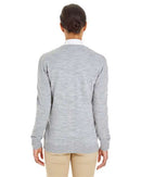 Harriton Women's Pilbloc V-Neck Button Cardigan Sweater M425W