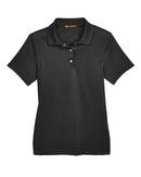 Harriton Women's Advantage Snag Protection Plus IL Snap Placket Polo M345W