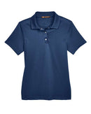 Harriton Women's Advantage Snag Protection Plus IL Snap Placket Polo M345W