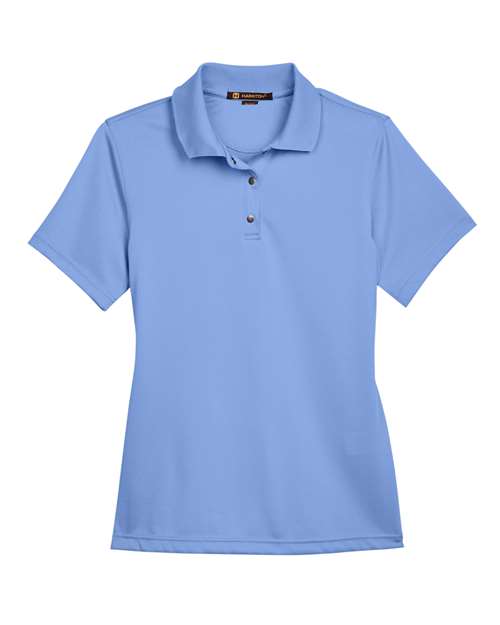 Harriton Women's Advantage Snag Protection Plus IL Snap Placket Polo M345W