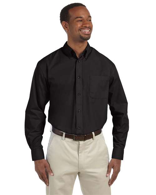 Harriton Essential Poplin M510