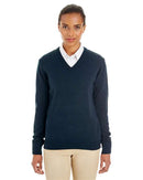 Harriton Womens Pilbloc V-Neck Sweater M420W