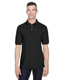 Harriton Easy Blend™ Polo with Pocket M265P