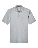 Harriton Easy Blend™ Polo with Pocket M265P
