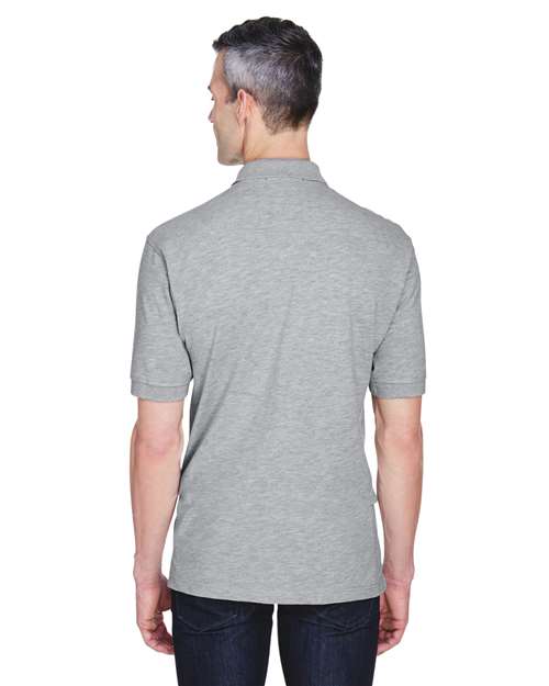 Harriton Easy Blend™ Polo with Pocket M265P