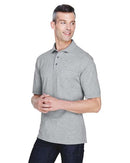 Harriton Easy Blend™ Polo with Pocket M265P