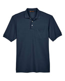 Harriton Easy Blend™ Polo with Pocket M265P