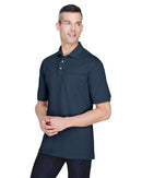Harriton Easy Blend™ Polo with Pocket M265P