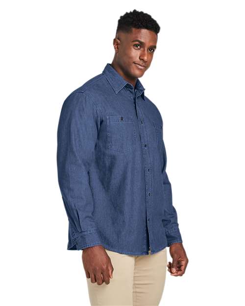 Harriton Denim Shirt Jacket M540