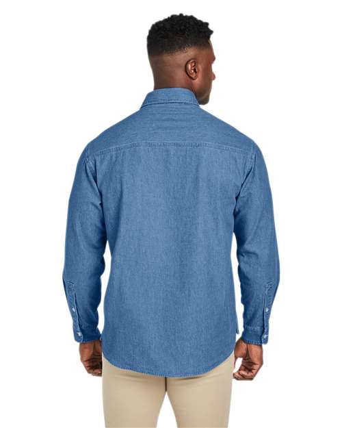 Harriton Denim Shirt Jacket M540