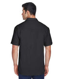 Harriton Two-Tone Camp Shirt M575