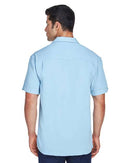 Harriton Two-Tone Camp Shirt M575