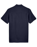Harriton Two-Tone Camp Shirt M575