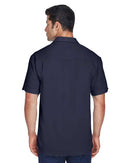 Harriton Two-Tone Camp Shirt M575