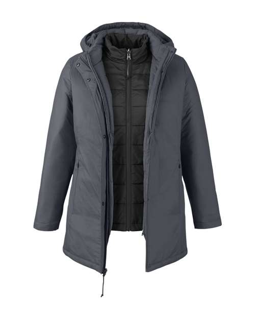 CORE365 Women's Inspire 3-in-1 Jacket with Insulated Liner CE725W