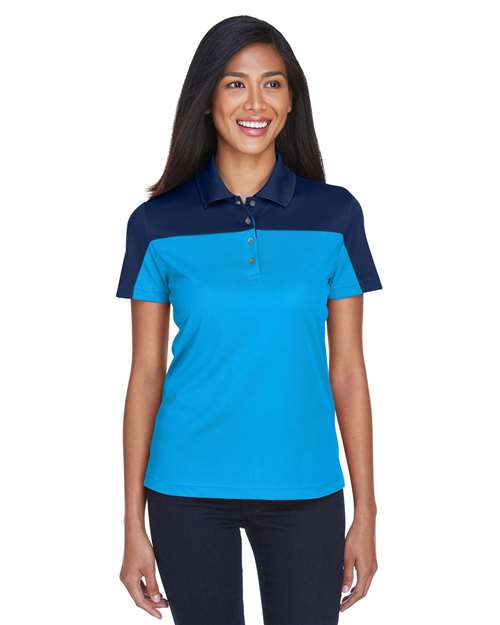 CORE365 Women's Balance Colorblock Performance Piqué Polo CE101W