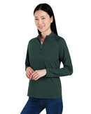 CORE365 Women's Origin Performance Pique Quarter-Zip Pullover CE418W