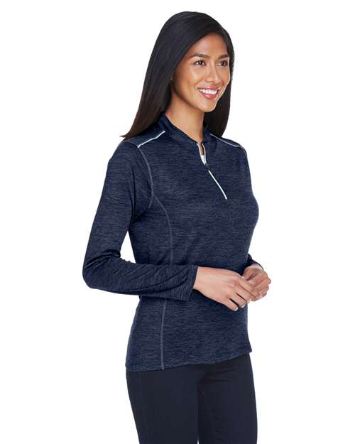 CORE365 Women's Kinetic Performance Quarter-Zip Pullover CE401W