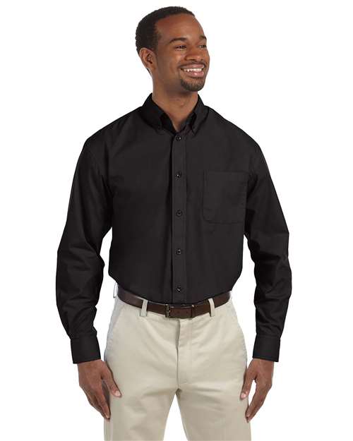 Harriton Tall Essential Poplin M510T