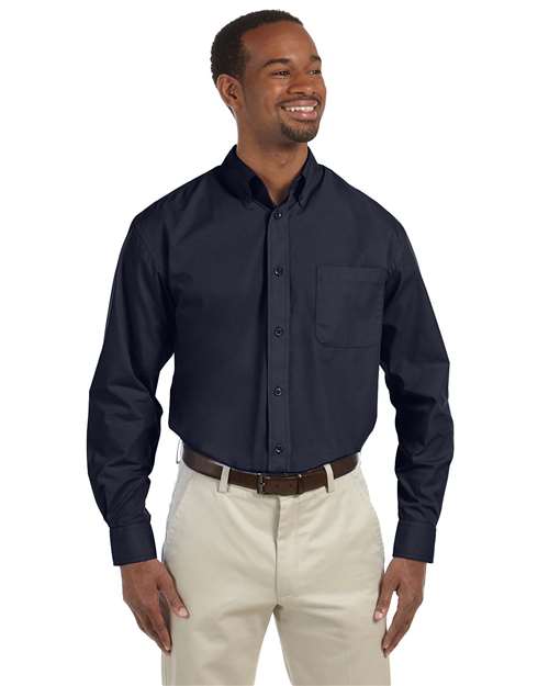Harriton Tall Essential Poplin M510T