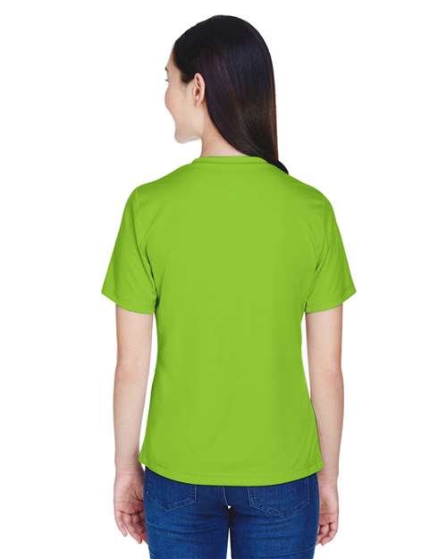 Team 365 Women's Zone Performance T-Shirt TT11W - Acid Green