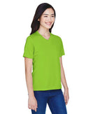 Team 365 Women's Zone Performance T-Shirt TT11W - Acid Green