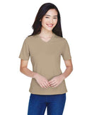 Team 365 Women's Zone Performance T-Shirt TT11W - Desert Khaki
