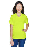 Team 365 Women's Zone Performance T-Shirt TT11W - Safety Yellow