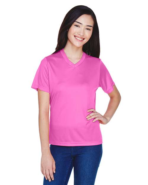 Team 365 Women's Zone Performance T-Shirt TT11W - Sport Charity Pink
