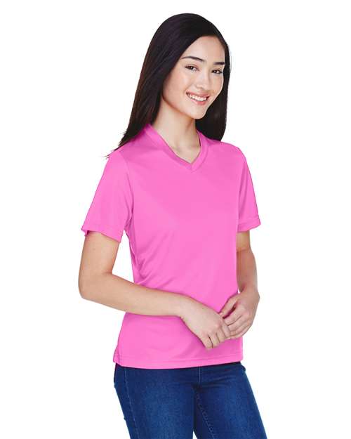 Team 365 Women's Zone Performance T-Shirt TT11W - Sport Charity Pink