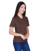 Team 365 Women's Zone Performance T-Shirt TT11W - Sport Dark Brown