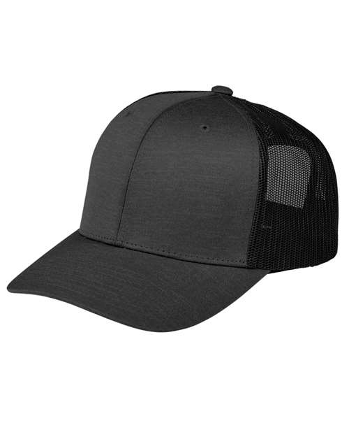 Team 365 Youth Zone Sonic Heather Trucker Cap TT802Y