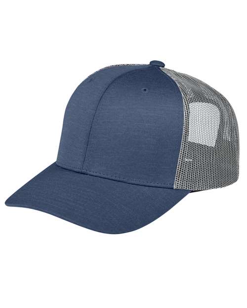 Team 365 Youth Zone Sonic Heather Trucker Cap TT802Y