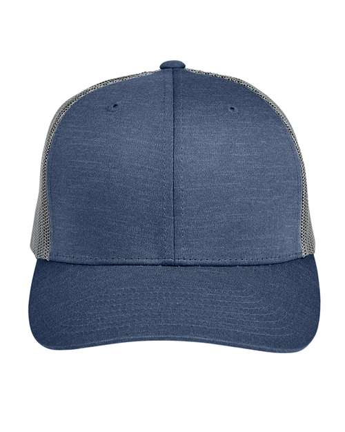 Team 365 Youth Zone Sonic Heather Trucker Cap TT802Y